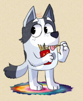 Trixie (colored + shaded )