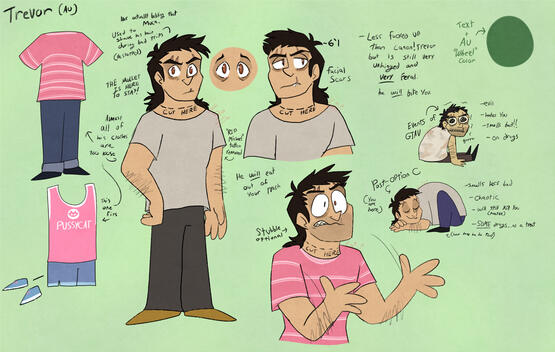 My AU Trevor